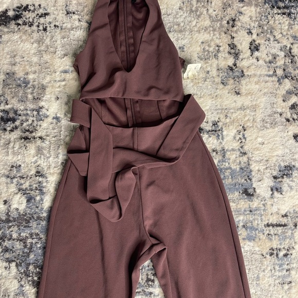 NUDE Mauve Sleeveless Jumpsuit - Picture 2 of 5